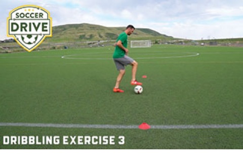 Dribbling Exercise: Lateral Rolls