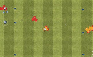 1 vs. 1 To Single Goal - 1 vs 1 U8 Soccer Drill
