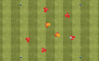 5 vs 2 Keep Away - U14 Small Sided Soccer Game