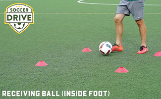 First Touch: Receiving Ball with Inside of Foot          