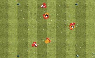 Get your own ball - U8 Soccer Dribbling Drill