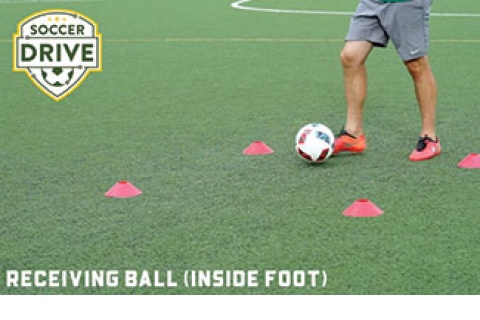 First Touch: Receiving Ball with Inside of Foot