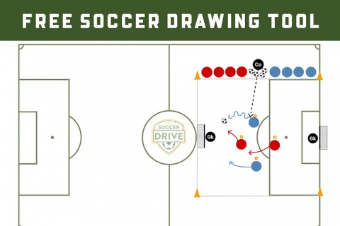 Free Online Soccer Drawing Tool