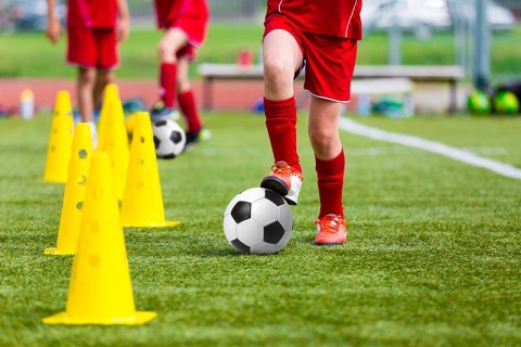 Youth Soccer Dribbling Drill